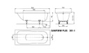 Bồn Tắm Kaldewei SANIFORM PLUS 361-1