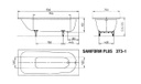 Bồn Tắm Kaldewei SANIFORM PLUS 373-1