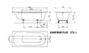 Bồn Tắm Kaldewei SANIFORM PLUS 372-1